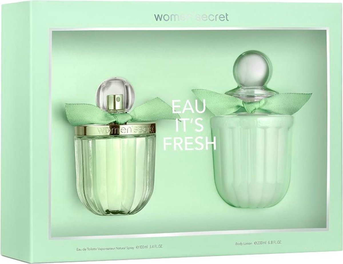Women's Secret - Giftset - Eau It's Fresh - Eau De Toilette 100ml + Body Lotion 100ml