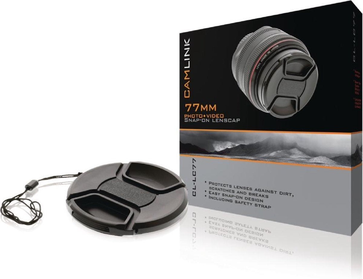 Camlink CL-LC77 Snap-on Lensdop 77 Mm