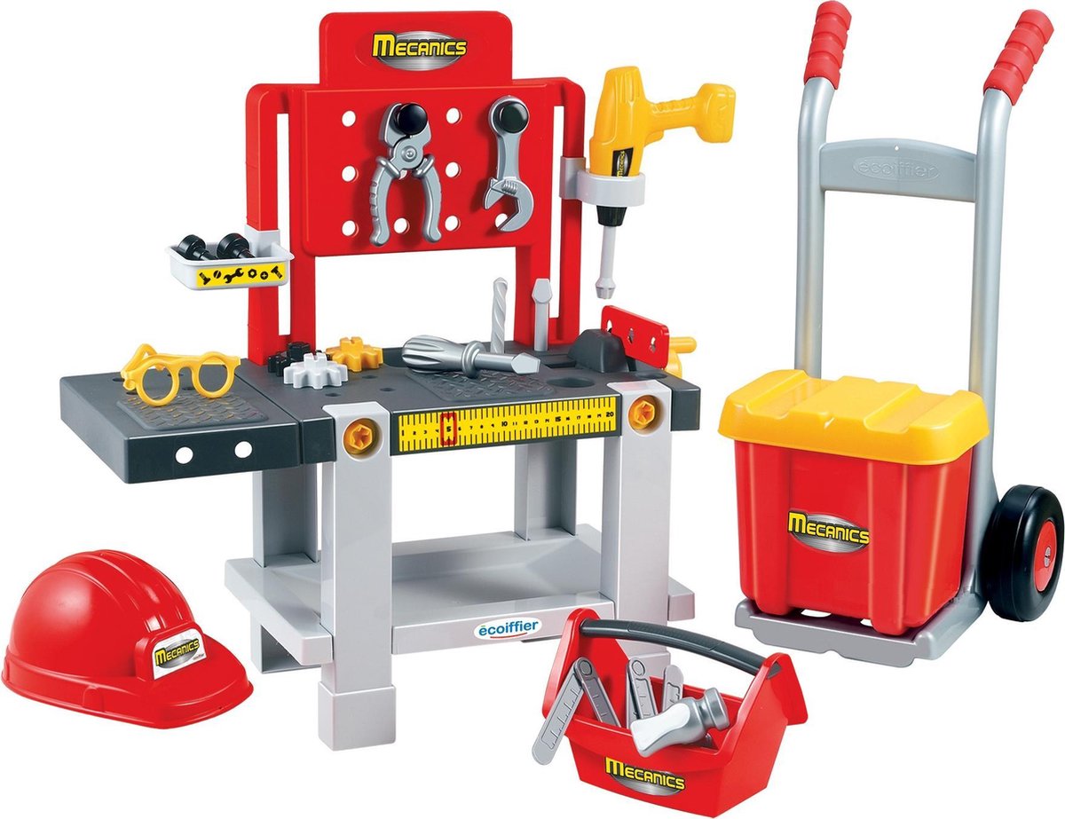 écoiffier Mecanics 4-in-1-klusset
