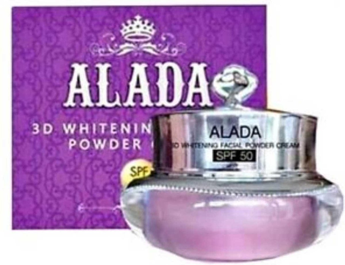 3D whitening gezicht poeder crème  10 gram