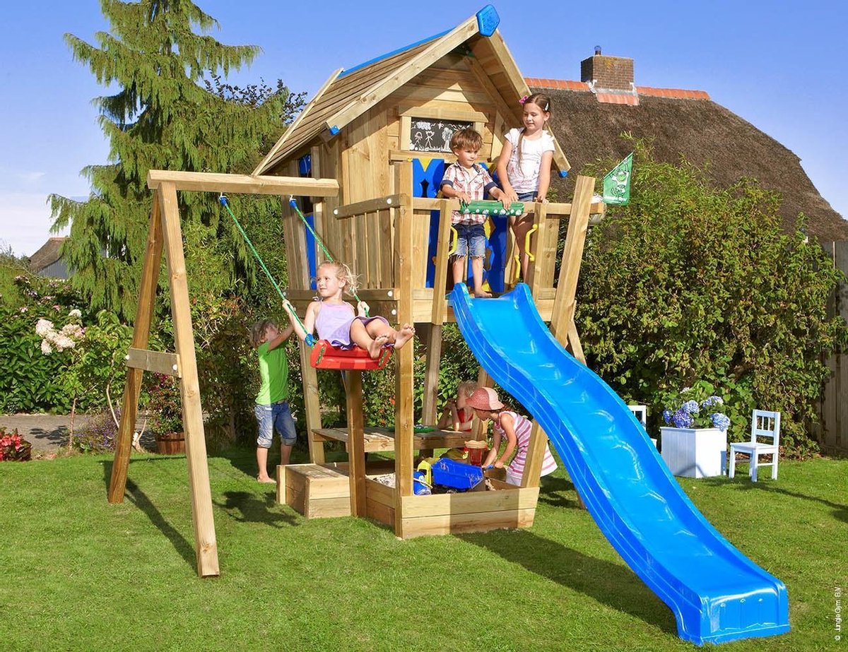 Buiten Speeltoestel • Crazy Playhouse 1-Swing Module 220