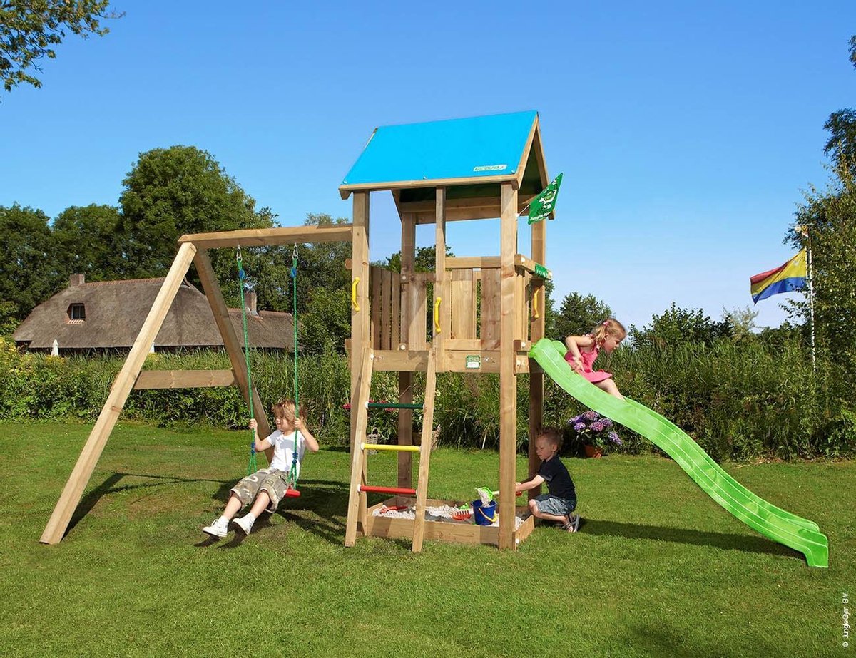 Speeltoestel voor de Tuin • Castle 1-Swing Frame 220