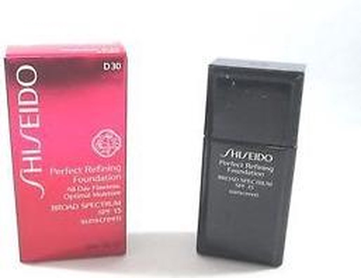 Shiseido - Perfect Refining Foundation D30 Very Rich Brown 30ml