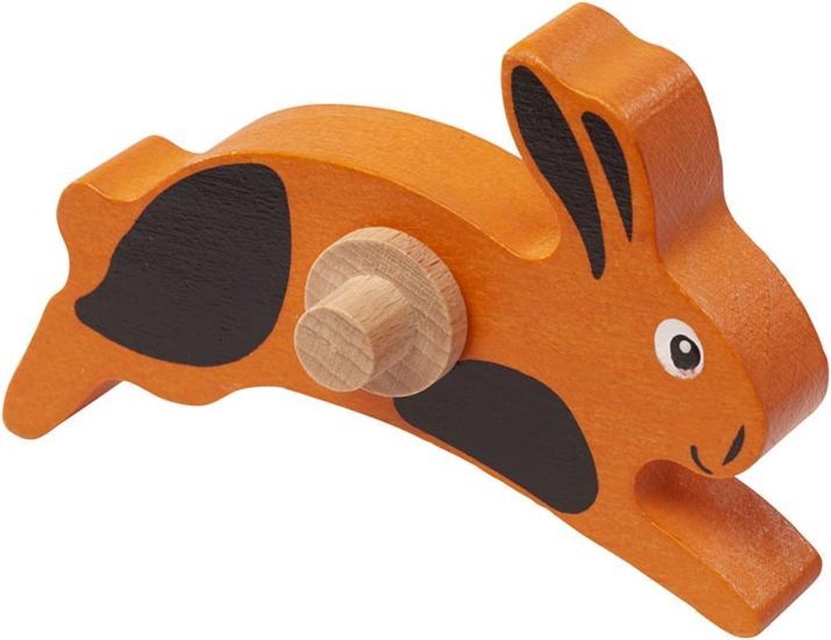 Nic Bruin Haasje 11 Cm Hout