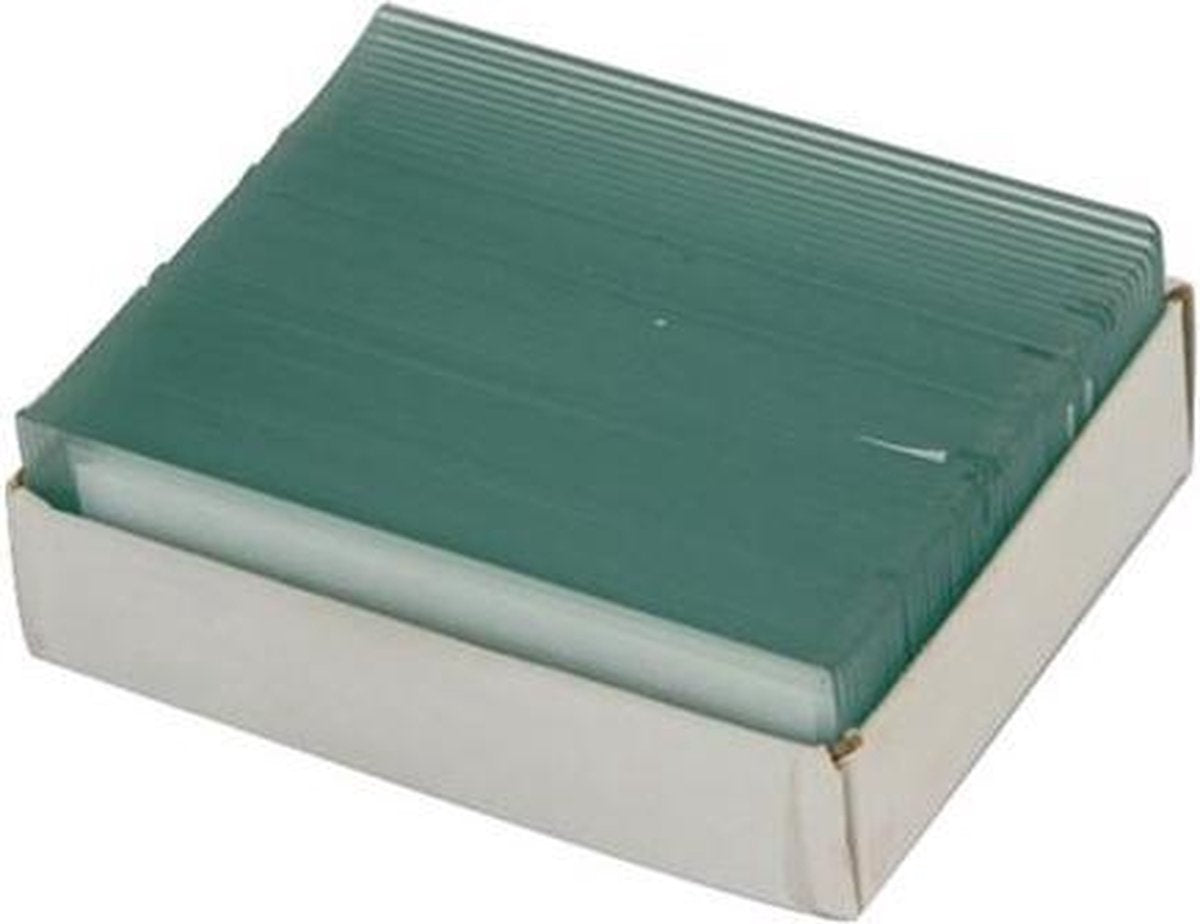 Byomic Voorwerpglaasjes 25x75 mm 50 st. en Dekglaasjes 18x18