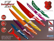 Swiss Home RVS Messenset 8 delig