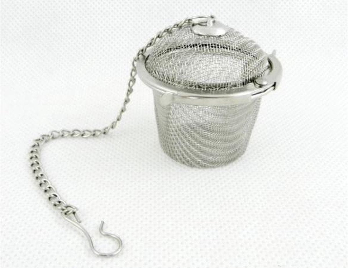 Doodadeals® Thee Ei voor Losse Thee – Thee Zeef – Thee Ei RVS – Thee Eitje Losse Thee – 2 stuks