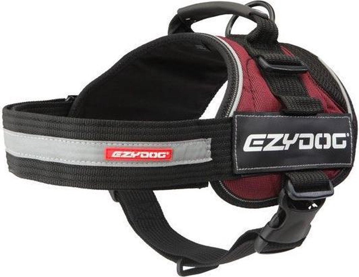 EzyDog Convert - Hondenharnas (42-53cm) - Rood - XS