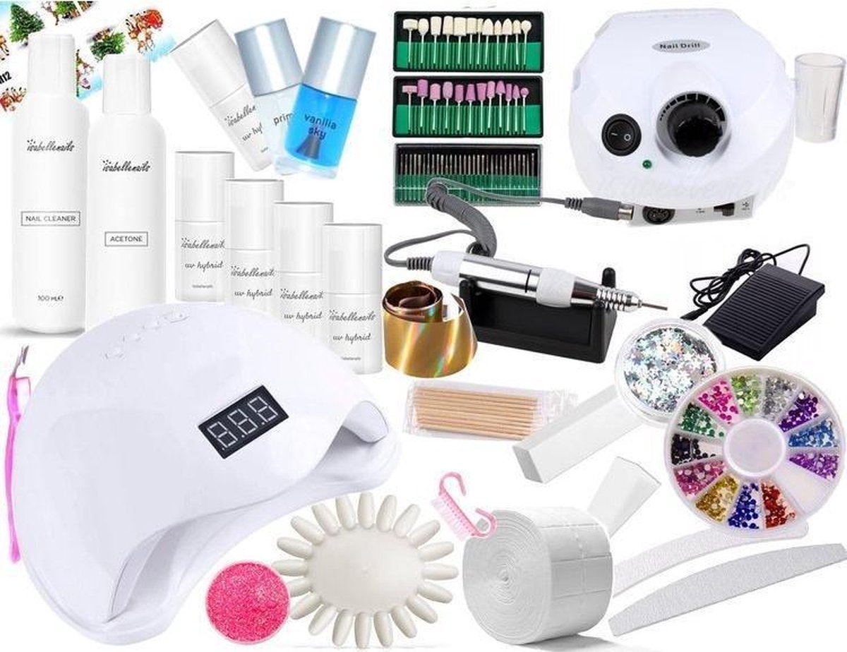 Isabelle Nails Hybride Manicure Set #S28- 4211
