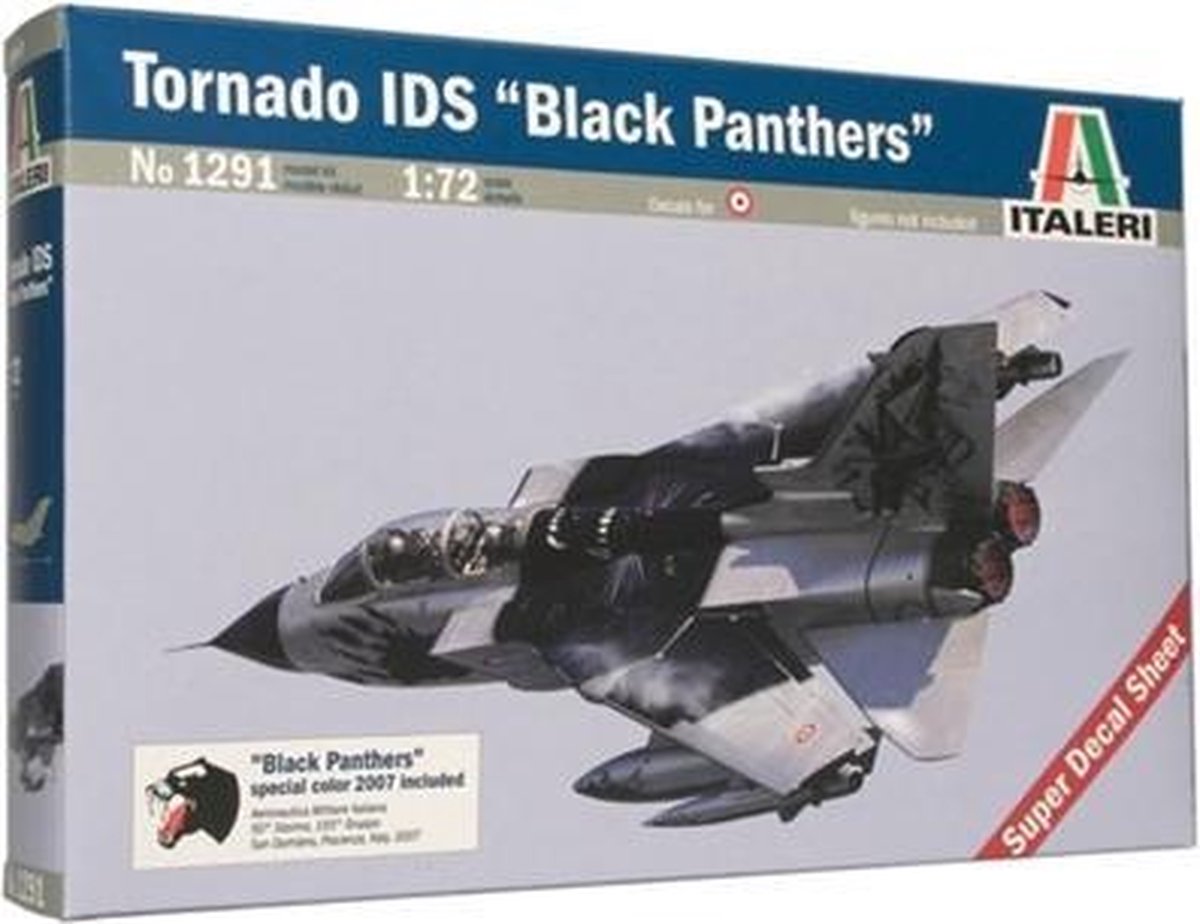 Italeri Tornado IDS Black Panthers 1:72 Montagekit