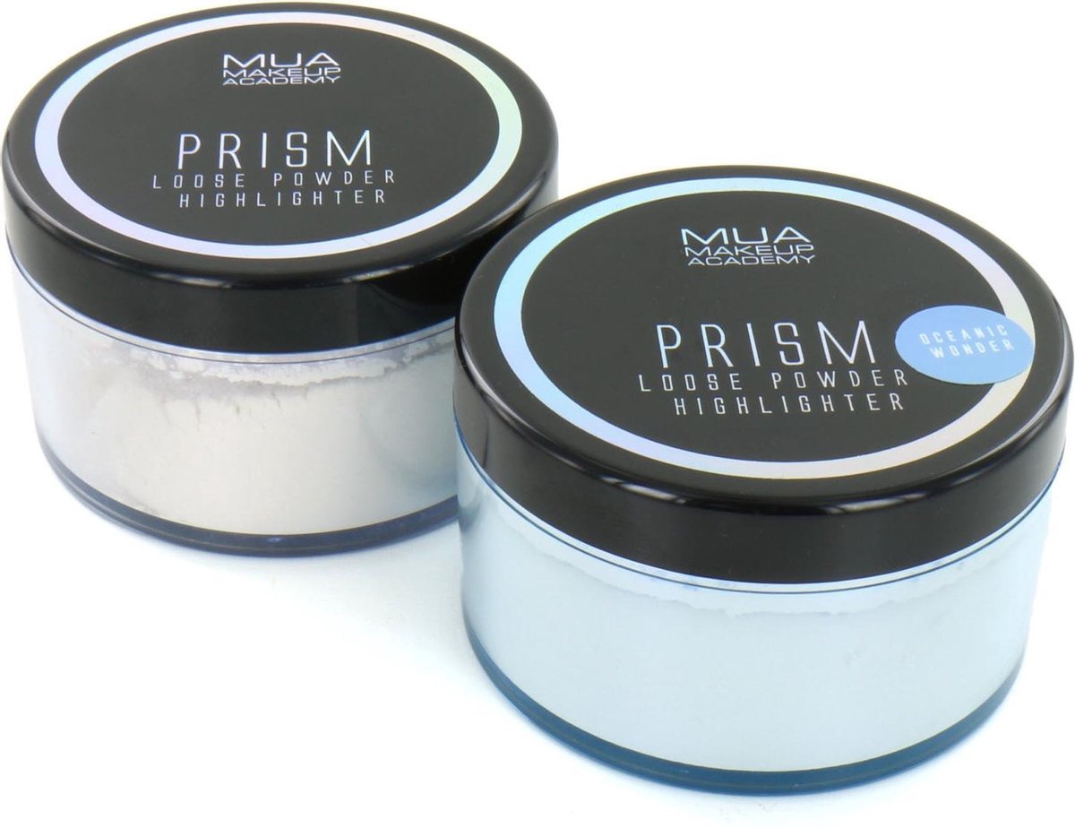 MUA Prism Loose Powder Highlighter - Ocean Wonder - Star Illusion (2 stuks)