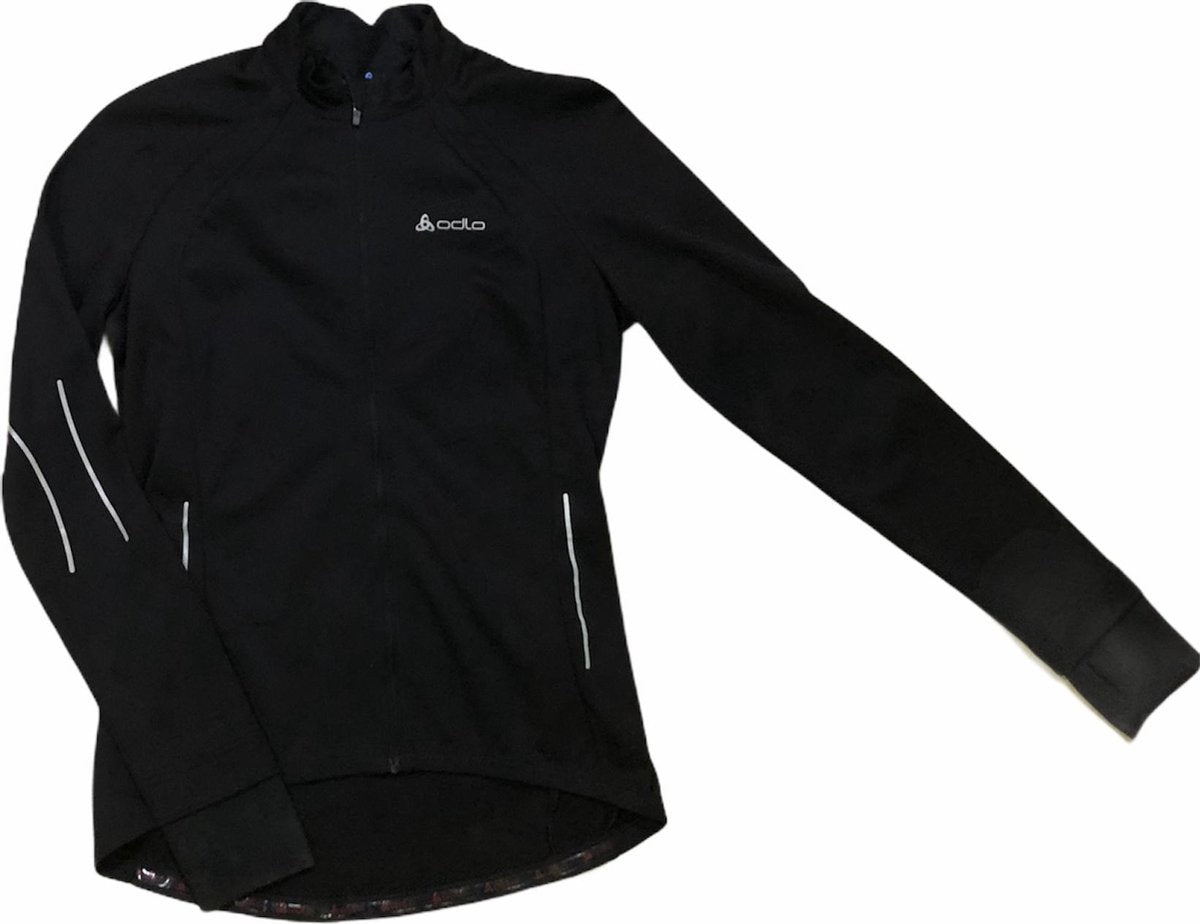 Odlo - Fire stand-up collar - Fietsvest - Zwart - Dames - Maat L