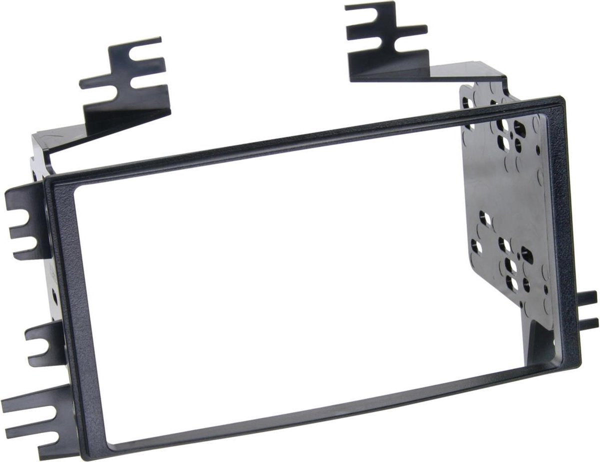 2-DIN Paneel Hyundai Accent / Kia Rio / Sportage II Kleur: Zwart