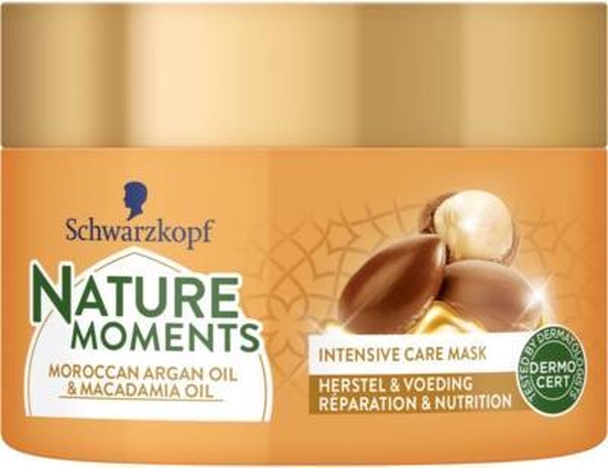 Schwarzkopf Nature Moments Intensive Care Mask Morrocan Argan Oil & Macadamia Oil