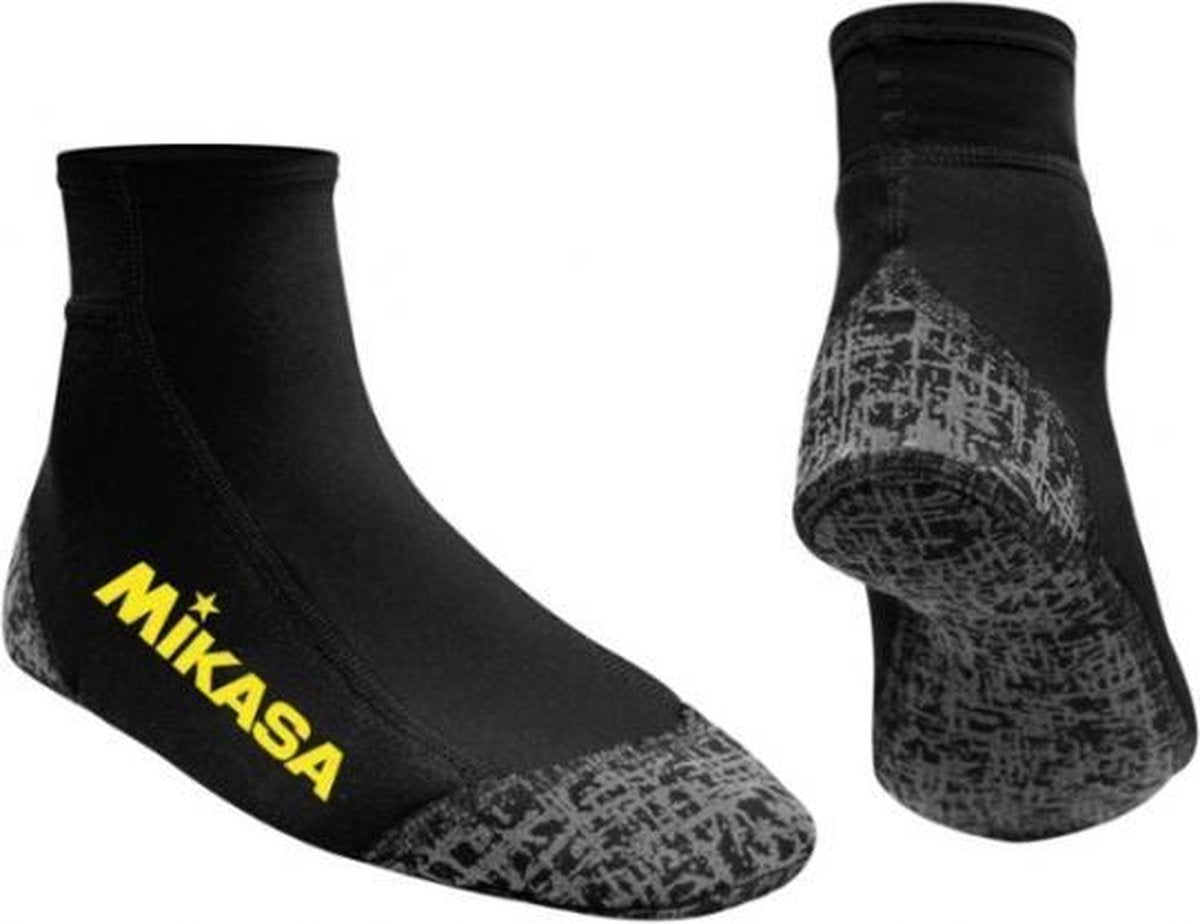 Mikasa MT951 Sandsock - zwart/geel - maat 35-37