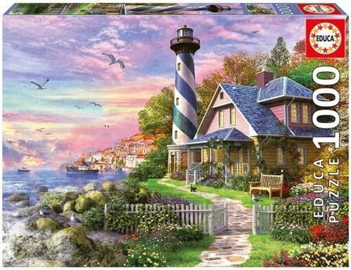 Educa - Leuchtturm 1000 Teile Puzzle