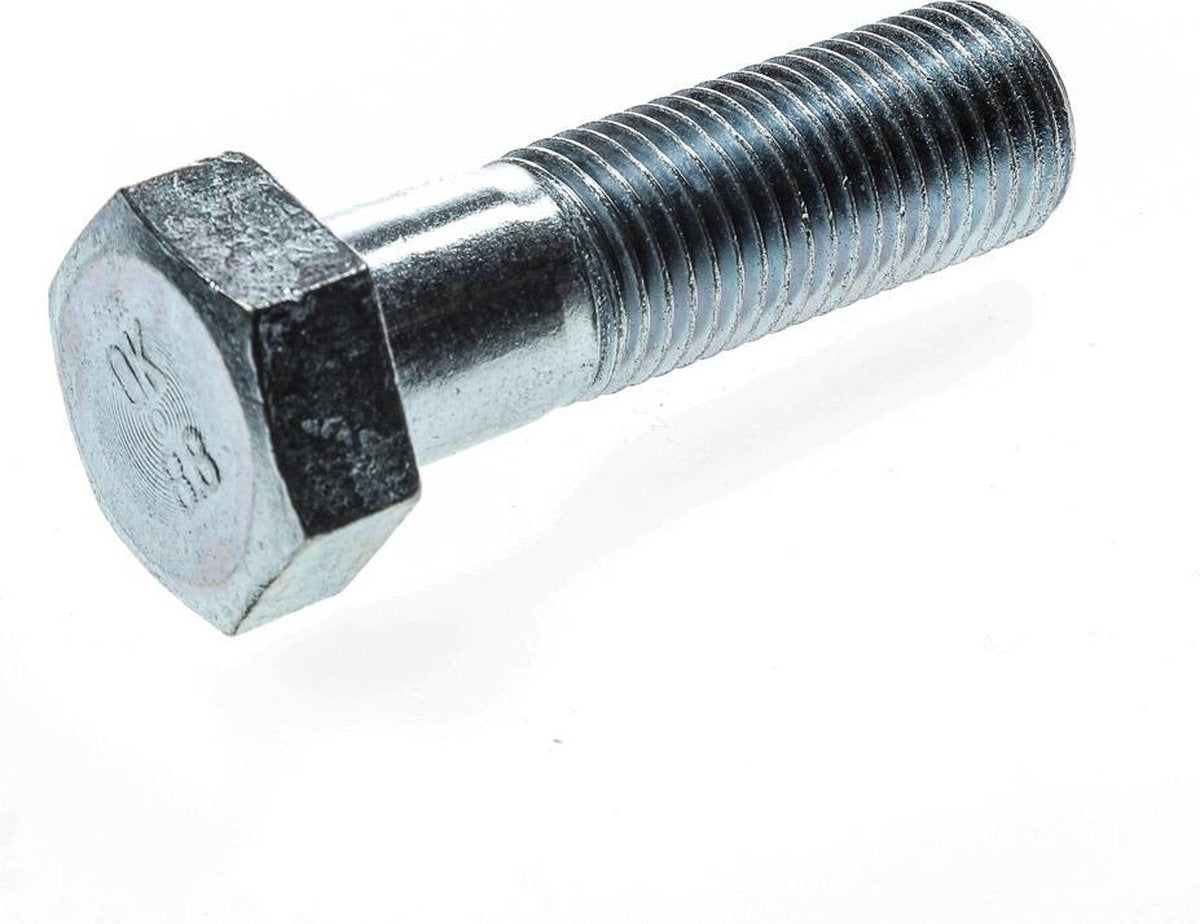 Kobout Kelfort Zeskanttapbout staal 8.8 verzinkt m27 x 90mm