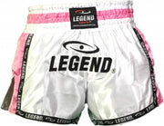 Kickboks broekje dames roze/wit Legend Trendy  M