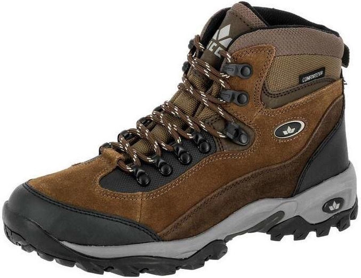 Lico Wandelschoenen Milan Suède Waterdicht Bruin Maat 40