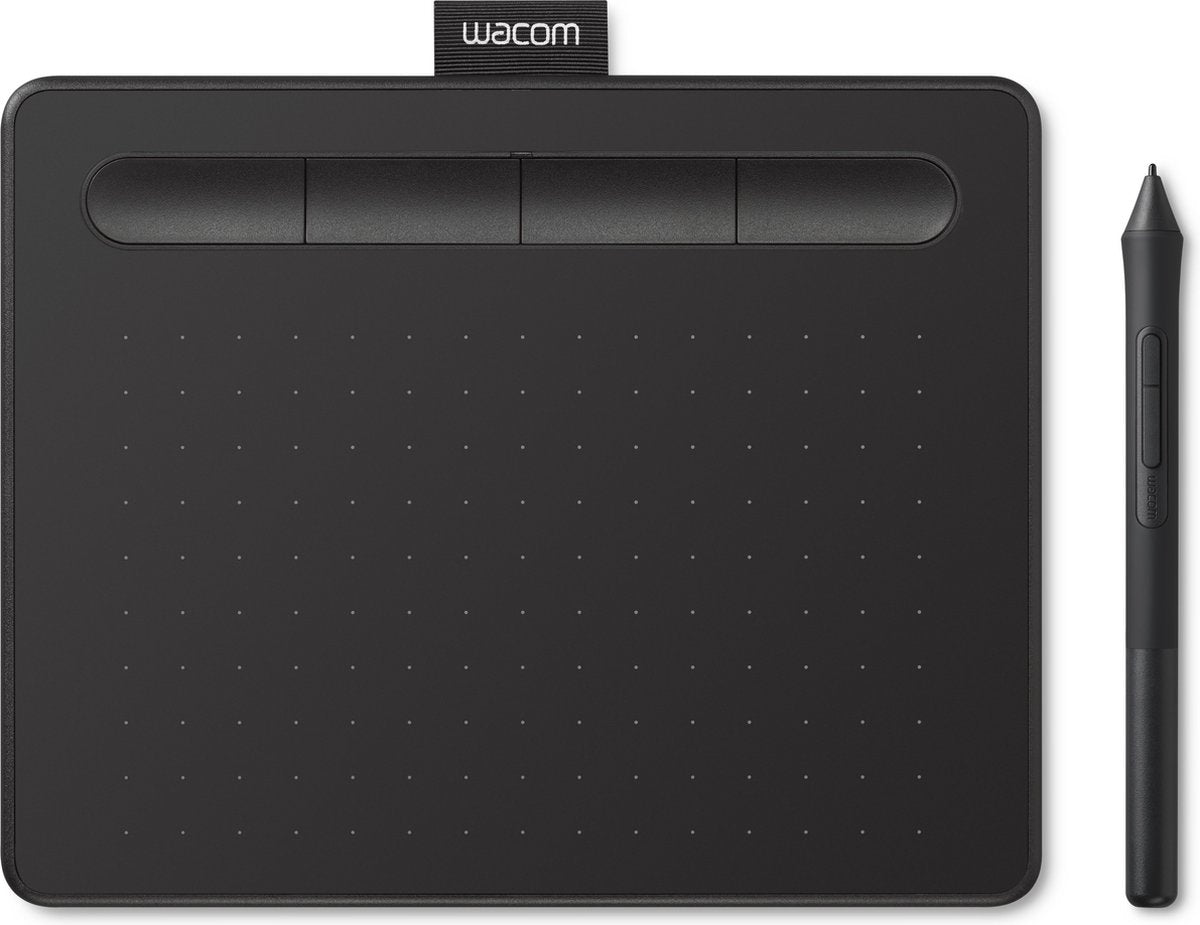Wacom Intuos Pen & Bluetooth Small - Tekentablet / Zwart