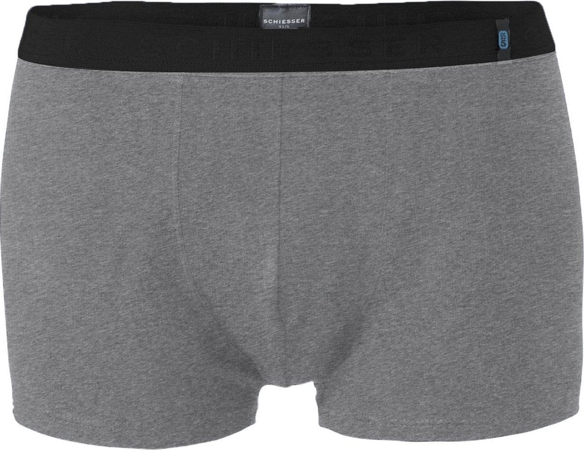 SCHIESSER 95/5 boxershort (1-pack) - grijs -  Maat: XXL