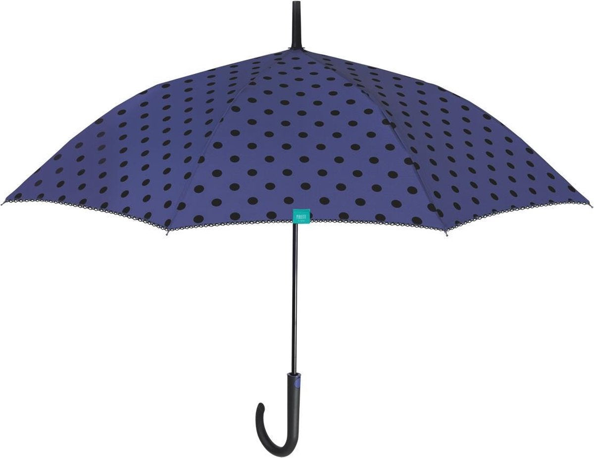 Perletti Paraplu Time Automatisch Dames 102 Cm Microfiber Paars