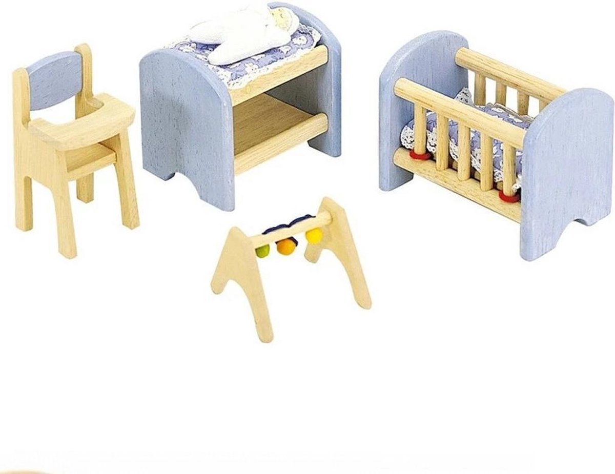 Pintoy Babykamer voor poppenhuis