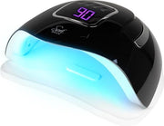 DermaSyis UV LED Professionele Nagellamp 72W. Zwart