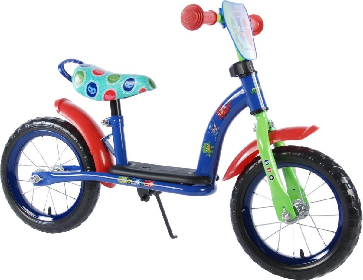 PJ Masks Loopfiets - Jongens - 12 inch - Blauw/Rood - Deluxe