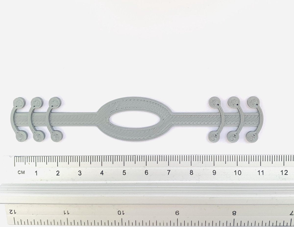 3D-grip earsavers earbuddy mondkapje hulpstuk tussenstuk verlengstuk mondmaskerhouder 11 x 2 x 0