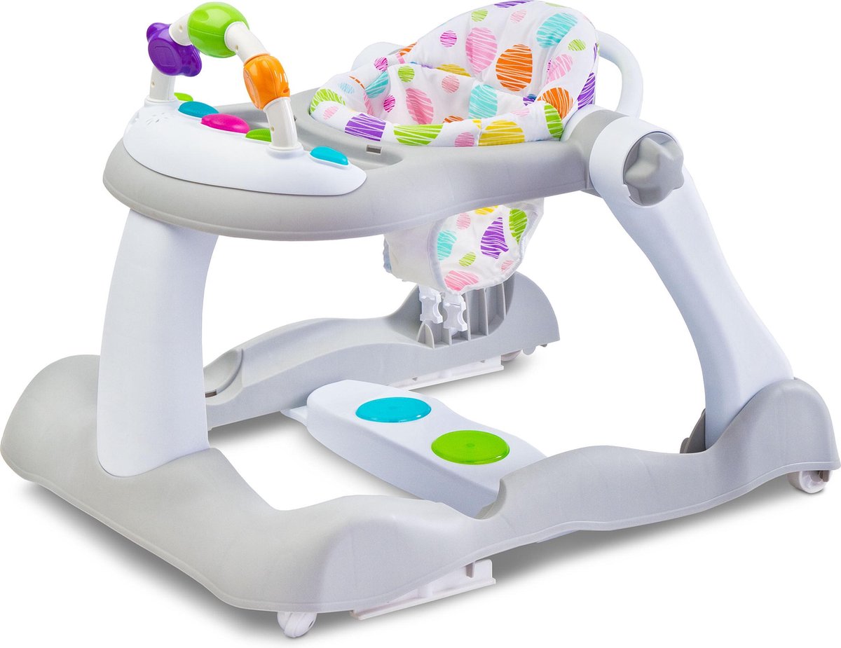 Toys Bounce Babywalker & loopstoel- loopfiets - jumper 3 in 1 inklapbare