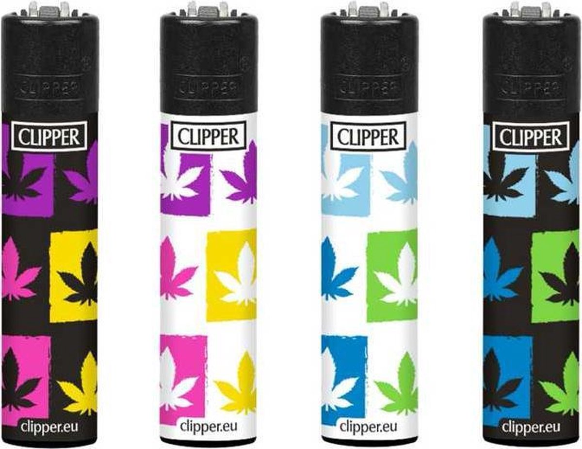 Clipper Aansteker - Spray Leaves - 4 stuks