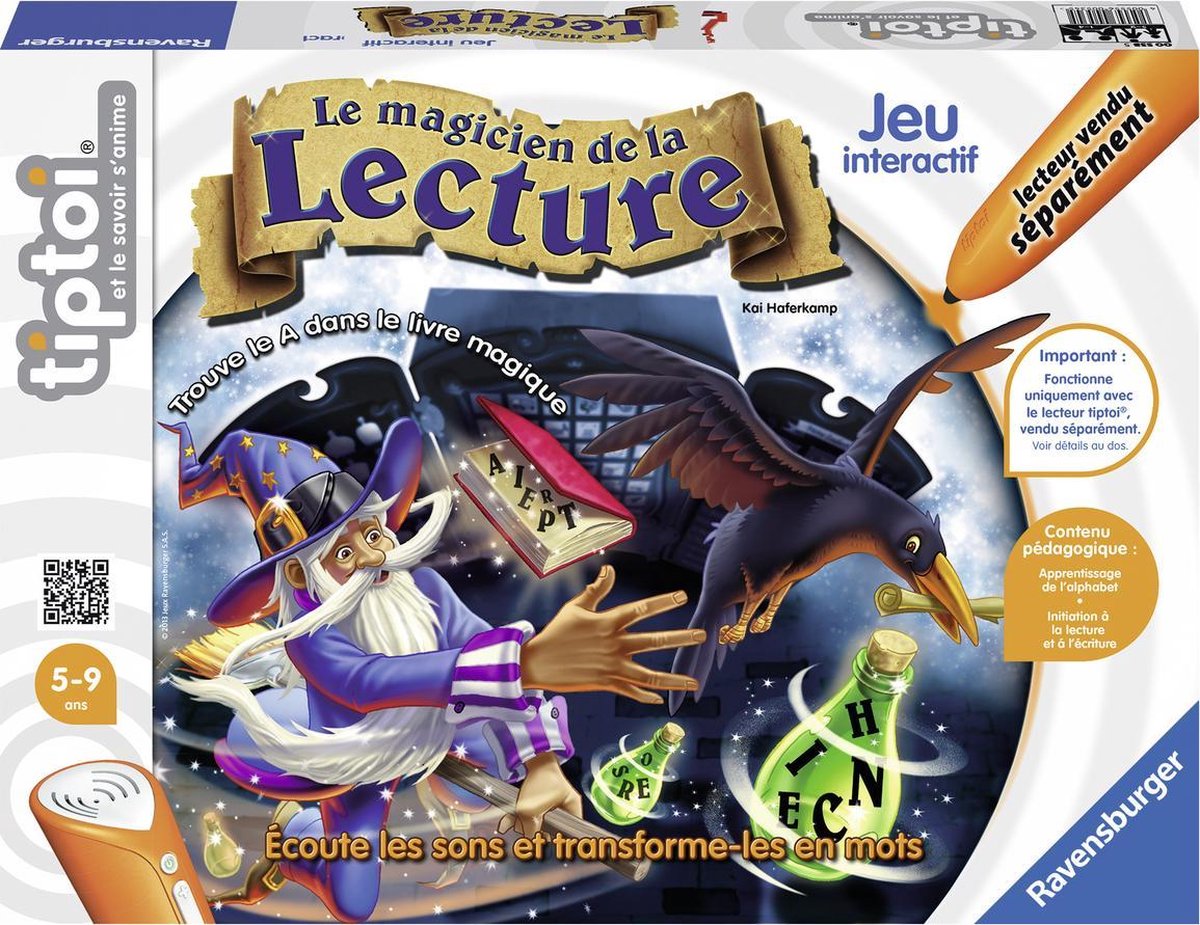Ravensburger tiptoi® Le Magicien de la Lecture - Franstalig