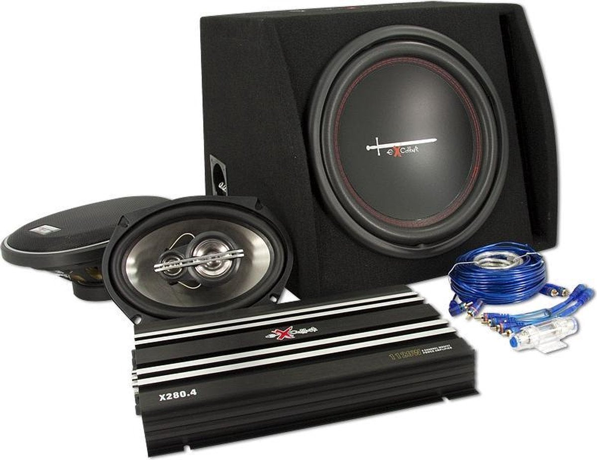 Excalibur Speakerset Total Package 2 Zwart