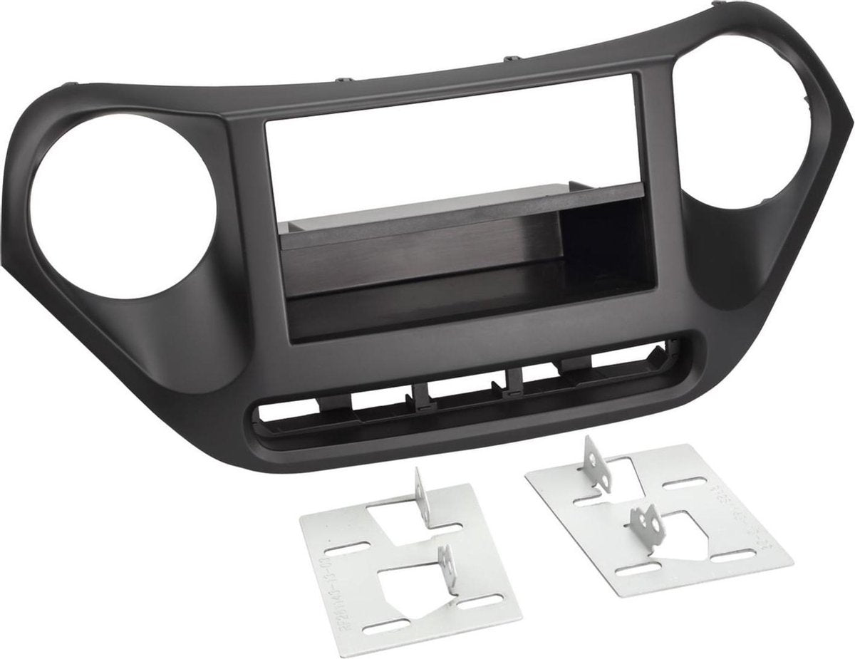 2-DIN Paneel Hyundai i10 2013-2019 Kleur: Zwart