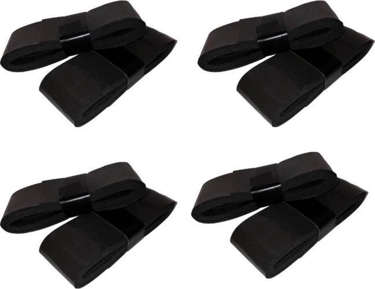 Duo Bakkersport - Overgrip - Grip - Griptape - Padel grip - Padelracket - Padel - Zwart (8 stuks)