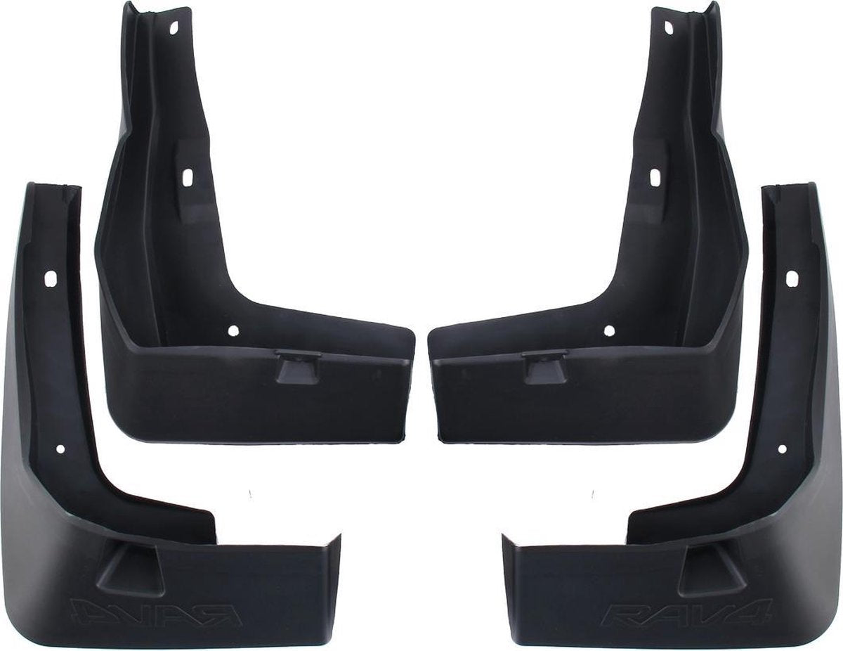 4 STKS Auto Auto Semi-rigide PVC Spatlappen Spatborden Fender Guard voor 2016 versie RAV4