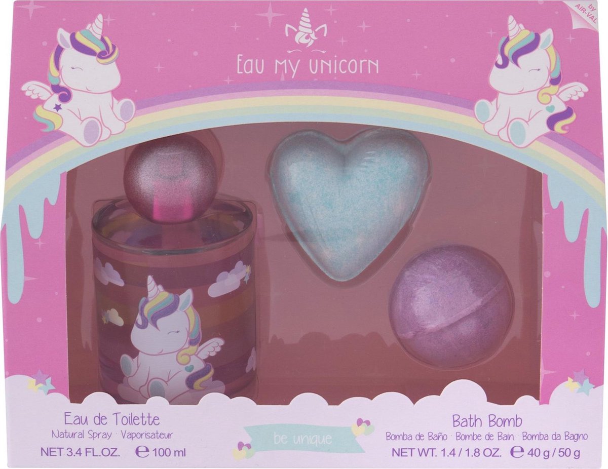 Eau my Unicorn Gif set EDT 100 ml + Bubble Baths