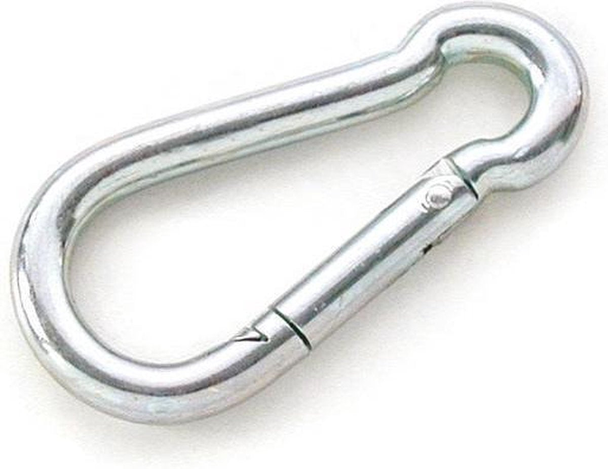 Karabijnhaak 15x200mm Verzinkt SWL: 120kg (1 stuk)