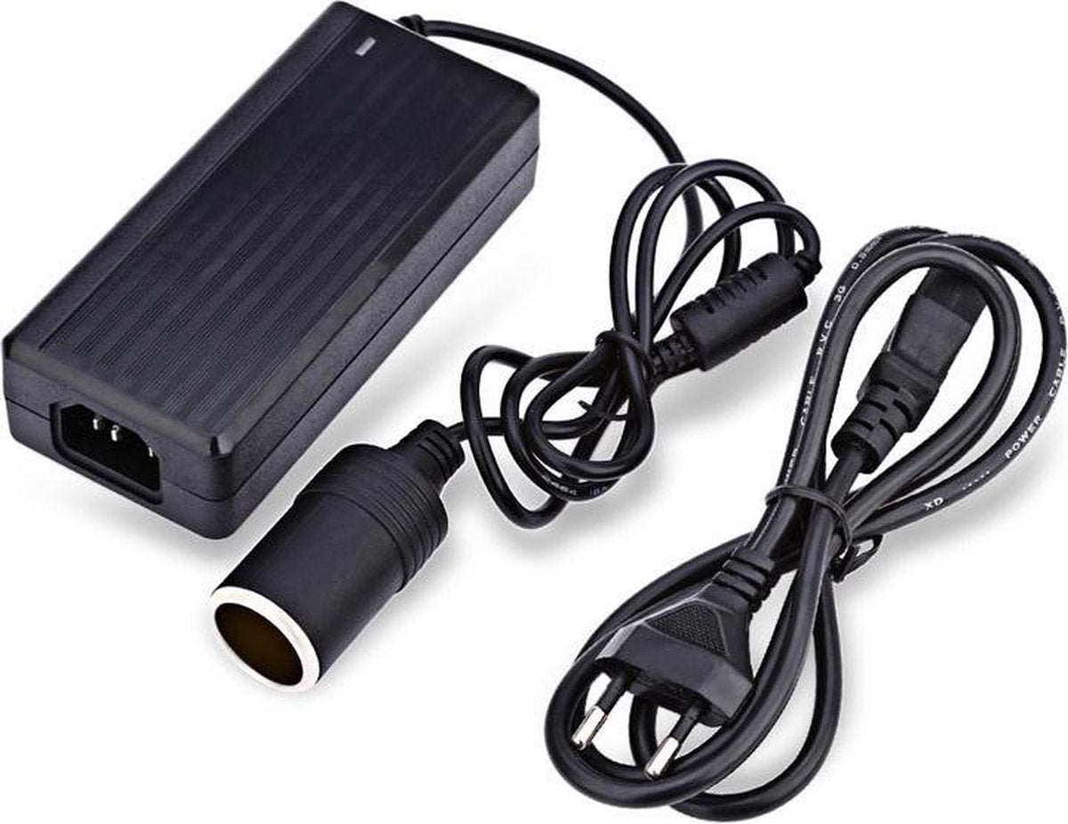 Stekker omvormer | Stroom omvormer | Handige stroomomvormer 12v 220v-240V | Voor apparaten tot 60 Watt