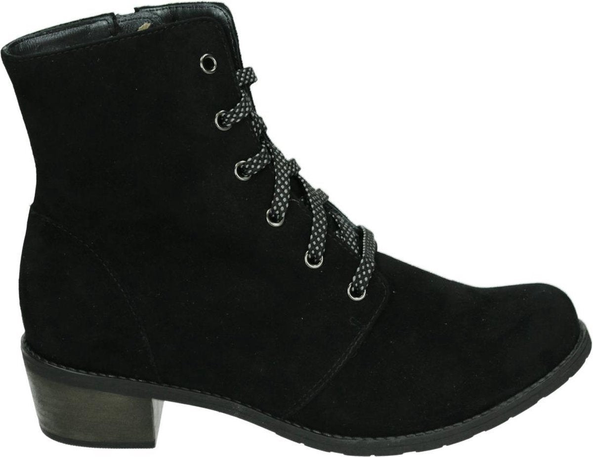 Verhulst 9431 G - Volwassenen VeterlaarzenHalf-hoge schoenen - Kleur: Zwart - Maat: 37.5