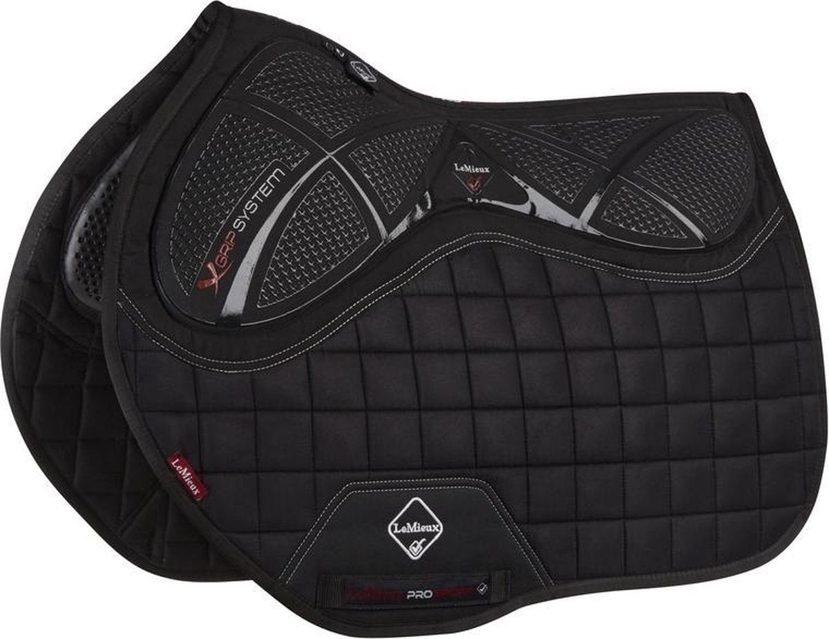 LeMieux Zadeldek X-Grip Twin Sided EuroJump Square