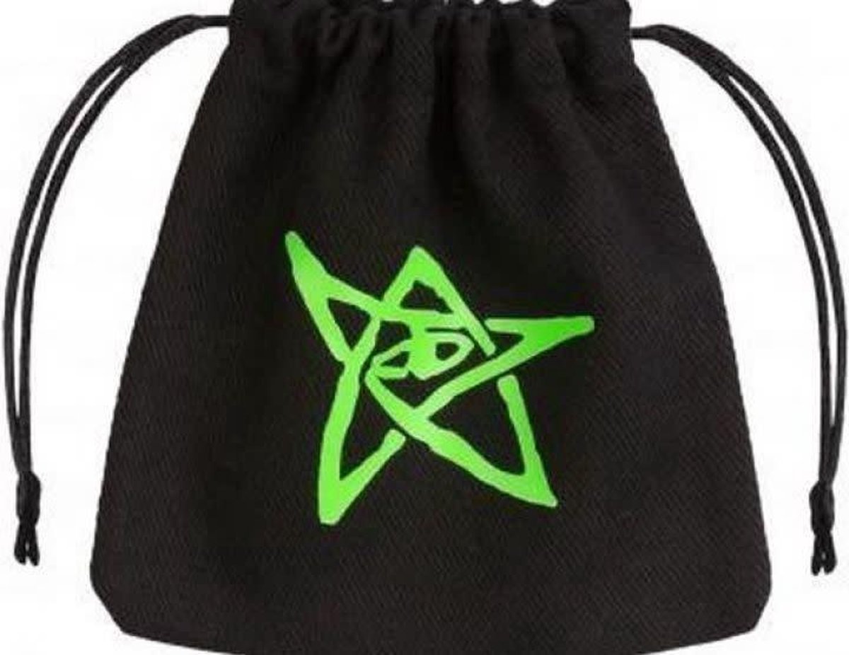 Dice Bag Call of Cthulhu Black & Green Q-Workshop