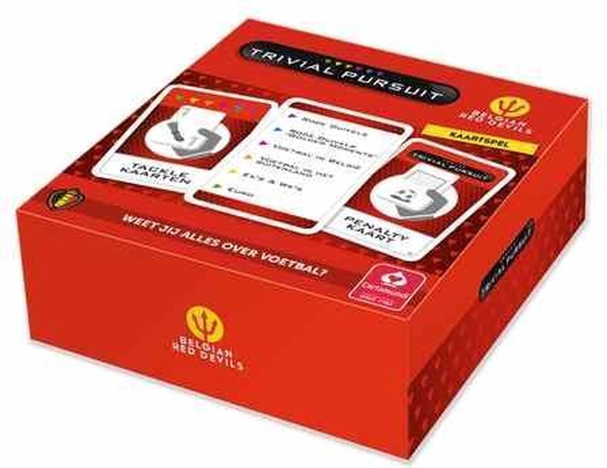 Trivial Pursuit Kaartspel - Rode Duivels / Red Devils