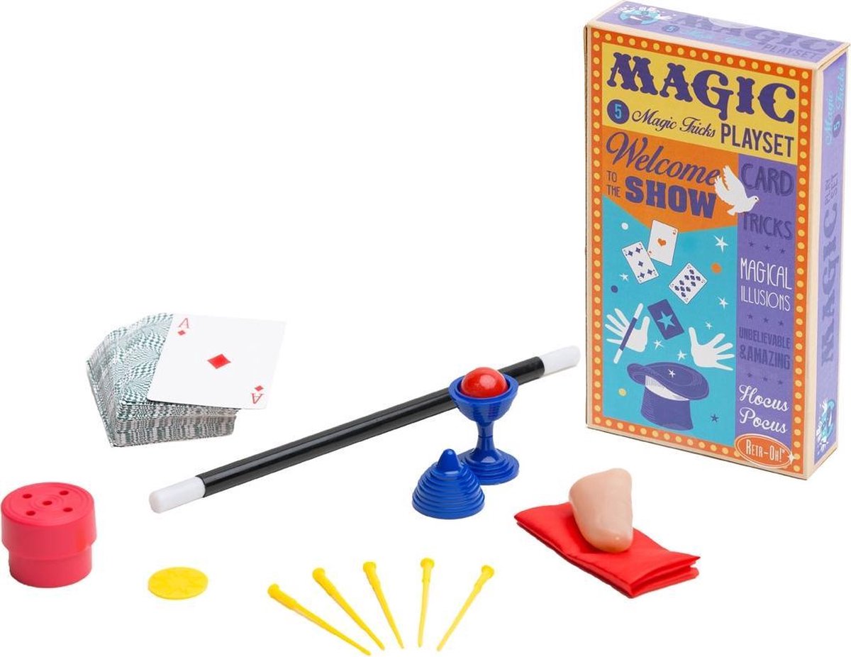Invento Goocheltrucs Retr-oh Junior Kunststof Multicolor
