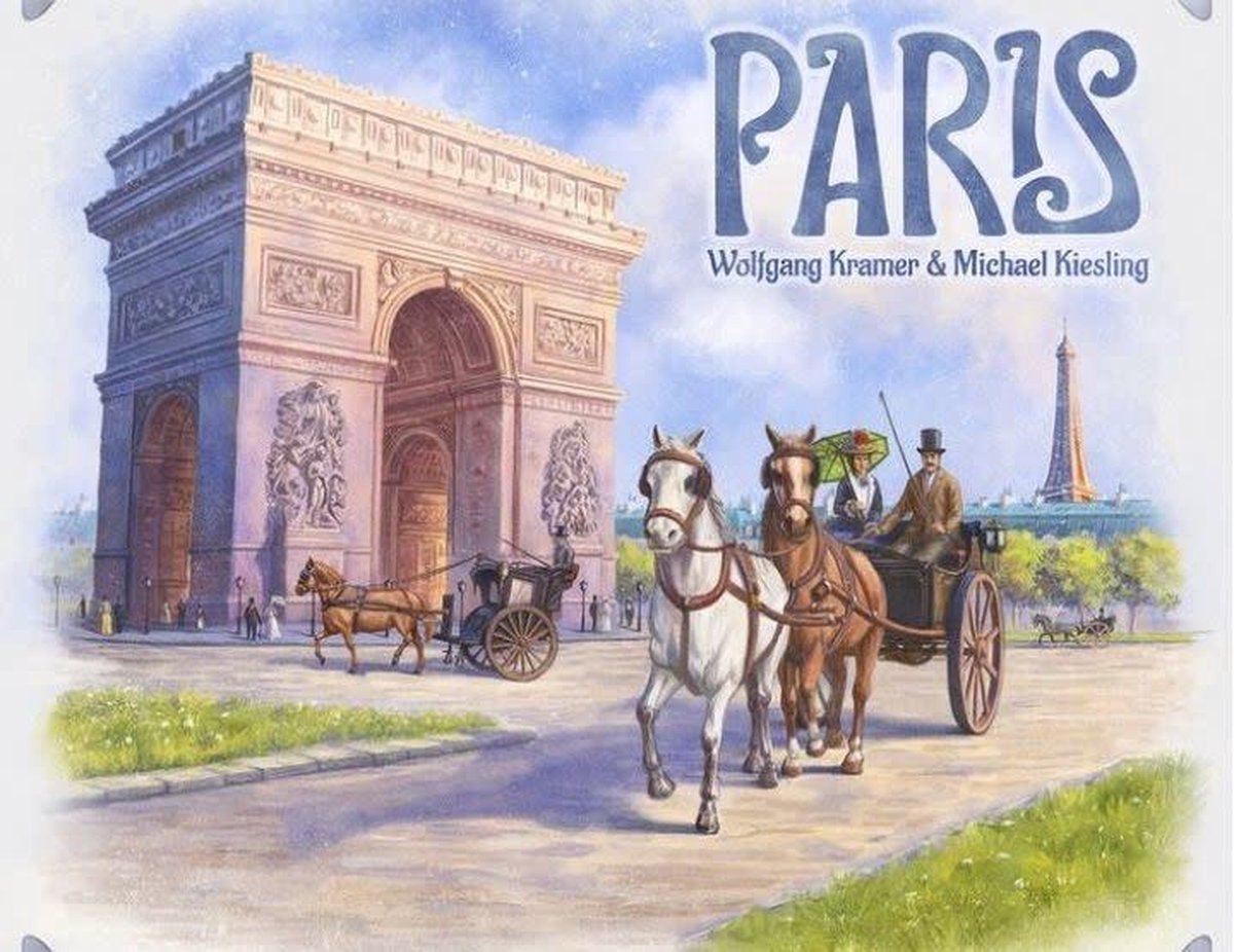 Game Brewer - Paris - Bordspel - NL/EN - 2 tot 4 spelers - 90 minuten