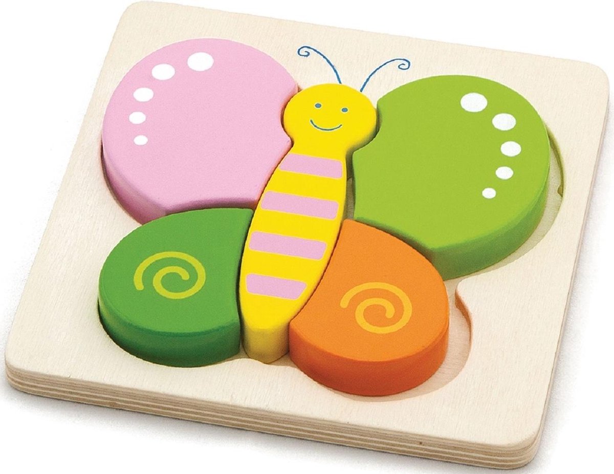 Mini Puzzel - Vlinder