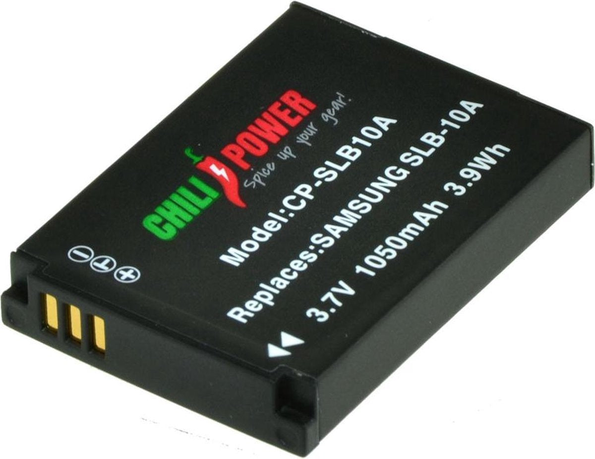 ChiliPower camera accu Samsung SLB-10A / SBL-10A