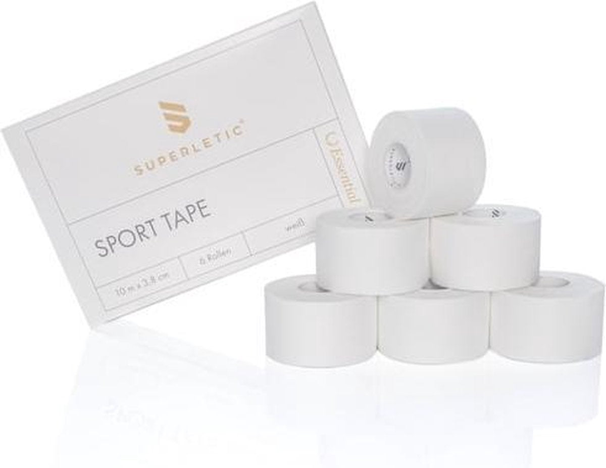 CAPITAL SPORTS Gyurka Essential sporttape - set van 6 - 10 m x 3