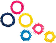 Dog toy tpr ring colour ass.